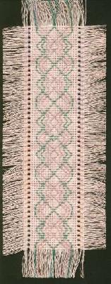 My first huck bookmark
<p>I made this bookmark at a stitching retreat many years ago.&nbsp; When I learned the technique, I was hooked!&nbsp; I wanted to create other bookmarks, as well.&nbsp; This technique is very fast, which was part of the appeal of using it.</p>
Keywords: cross stitch