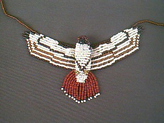 Red Tail Hawk
Modified square stitch. I designed this one myself.
