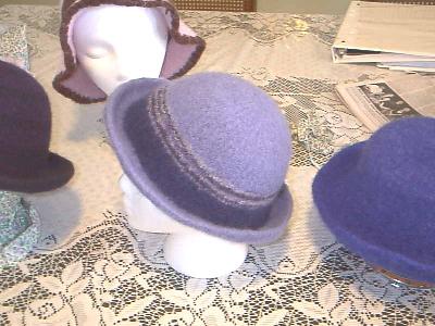 What I did and didn't have
<p>I was trying to use up the ends of old skeins and didn't have enough of any of these three to make a hat so combined them.&nbsp; This one worked out!</p>
