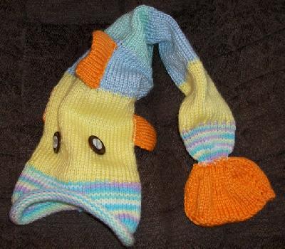 Baby fish hat
