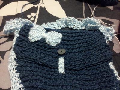 Navy and Ice Blue Satchel
Keywords: satchel