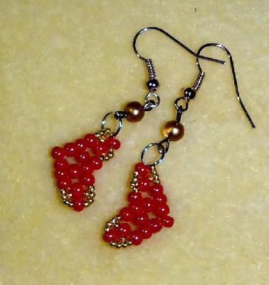 Netted Hearts Earrings
