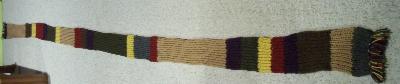 Doctor Who Tome Baker Scarf
<p>This lovely number is a whopping 12' long and is made up of a cotton-wool blend yarn. I knitted this using a rectangular loom during a&nbsp;10hr&nbsp;Torchwood marathon on New Years Eve last year.</p>
Keywords: doctorwho tombaker scarf 12' 4thdoctor