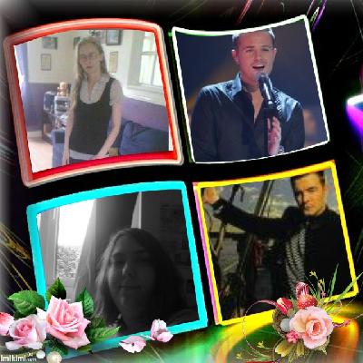 Top left me,top right Nicky,bottom left my sister in law Char,bottom right my twin brother Shay
