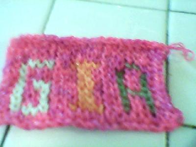 My god daughter Gia's name
