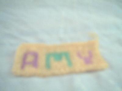 Amy my god daughter's name
