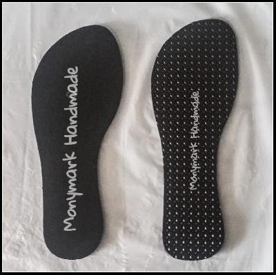 rubber soles
