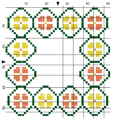 Cross Stitch Border - Flowers
<p>Expand this border across and down to suit your progject.&nbsp;</p>
Keywords: cross stitch