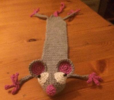 Rat Bookmark
<p>Made for a friend.&nbsp;</p>
Keywords: #rat #bookmark