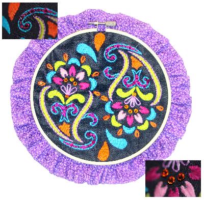Paisley with Beads
